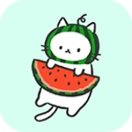 Logo of Watermelon Kitty Cat Theme android Application 